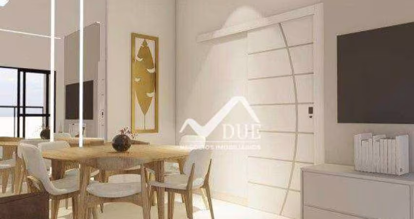 Apartamento com 2 quartos c/ lazer à venda, 75 m² por R$ 994.420 - José Menino - Santos/SP