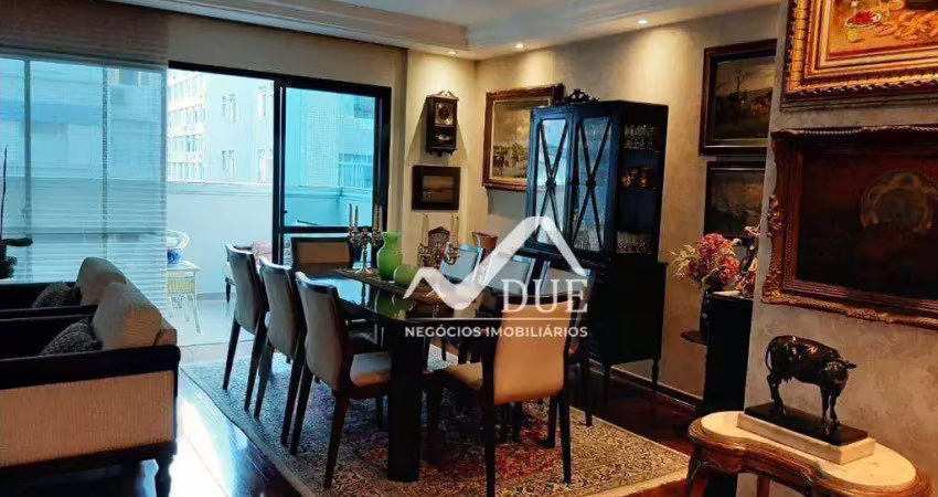 Apartamento com 3 dormitórios à venda, 259 m² por r$ 1.700.000,00 - boqueirão - santos/sp