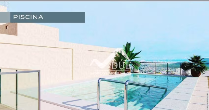Apartamento com 2 quartos c/ lazer à venda, 75 m² por R$ 807.000 - Ponta da Praia - Santos/SP