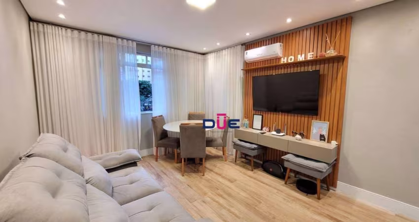Apartamento com 2 dormitórios à venda, 85 m² por R$ 630.000,00 - Gonzaga - Santos/SP