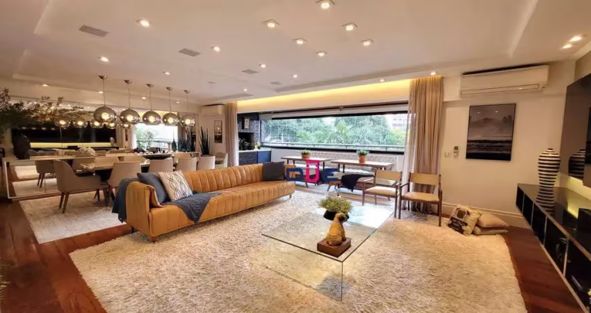 Apartamento com 4 dormitórios à venda, 214 m² por r$ 2.850.000,00 - boqueirão - santos/sp