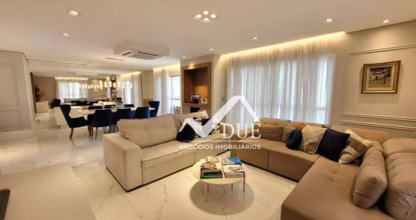 Apartamento com 3 dormitórios à venda, 234 m² por r$ 2.990.000,00 - embaré - santos/sp