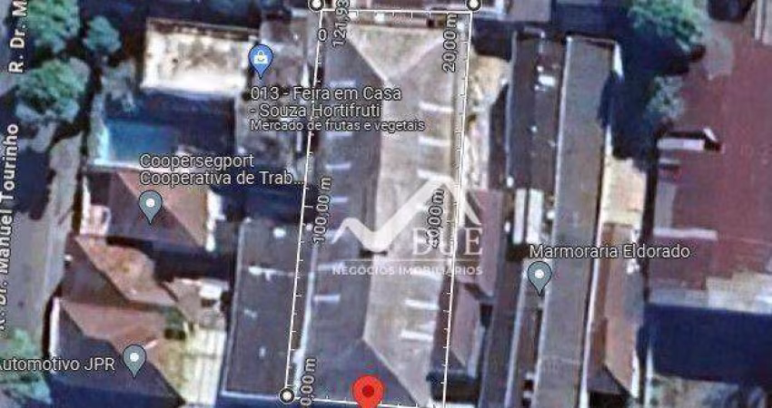 Terreno à venda, excelente localização, 582 m² por R$ 3.000.000 - Macuco - Santos/SP