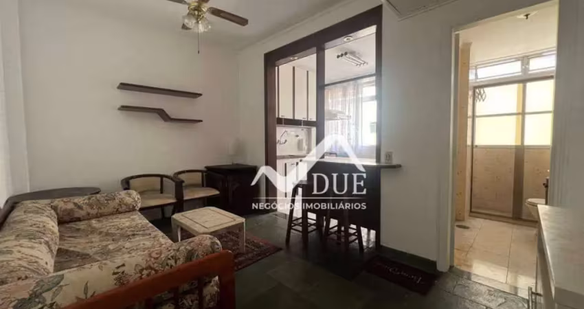 Apartamento com 1 dormitório à venda, 50 m² por r$ 460.000,00 - gonzaga - santos/sp