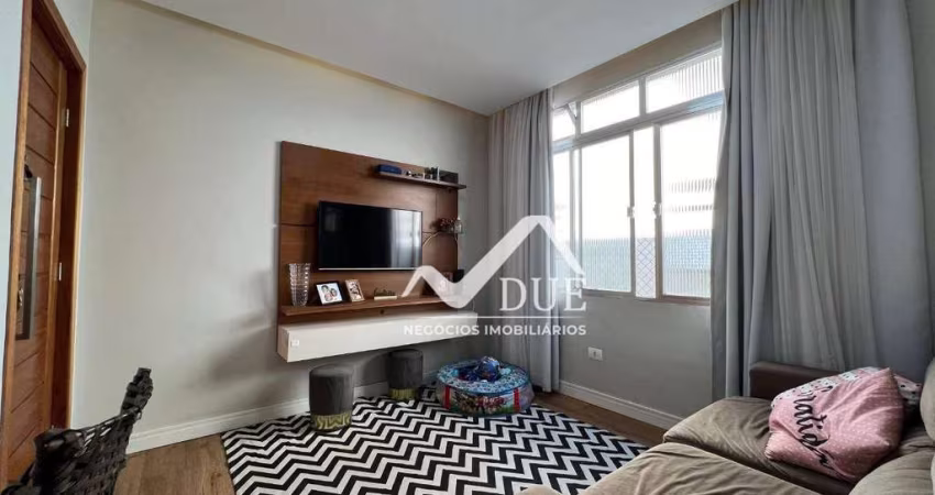 Apartamento com 2 dormitórios à venda, 65 m² por R$ 370.000,00 - Aparecida - Santos/SP