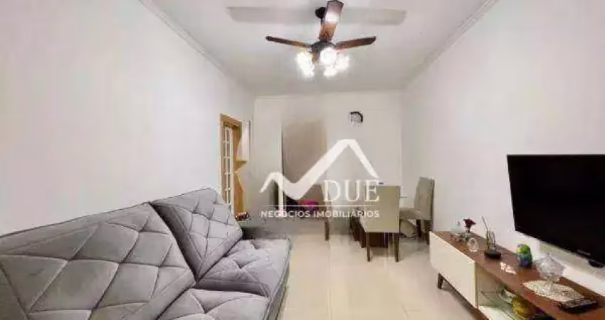 Apartamento com 2 dormitórios à venda, 90 m² por r$ 465.000 - aparecida - santos/sp