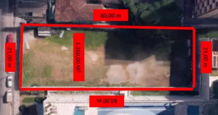 Terreno à venda, 1260 m² por R$ 13.860.000,00 - José Menino - Santos/SP