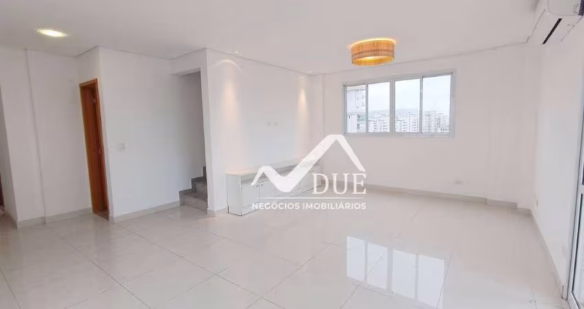 Apartamento Duplex, 127 m² - venda por R$ 2.200.000,00 ou aluguel por R$ 8.000,00/mês - Boqueirão - Santos/SP