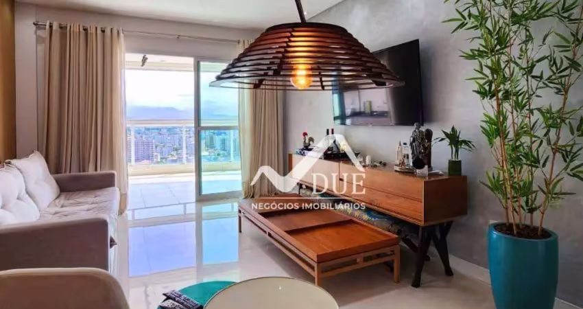 Apartamento com 3 dormitórios à venda, 124 m² por r$ 1.980.000,00 - boqueirão - santos/sp