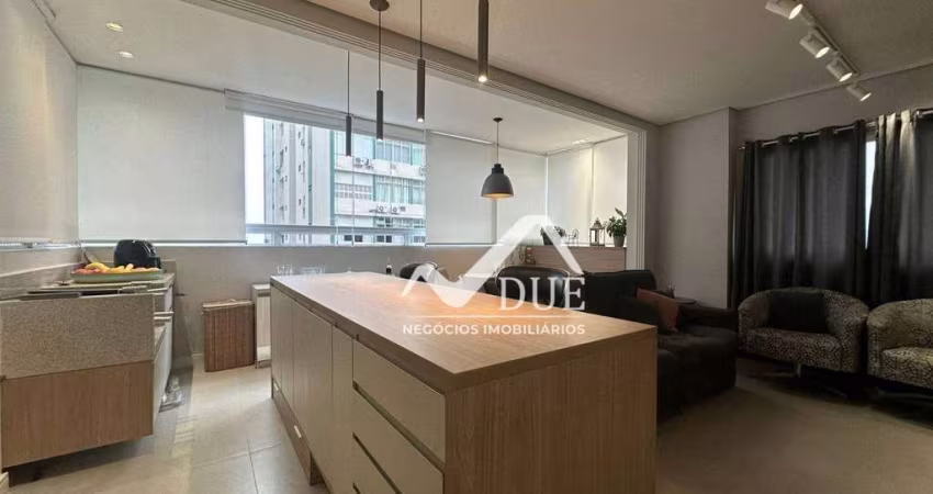 Apartamento com 2 dormitórios à venda, 70 m² por R$ 1.150.000,00 - Gonzaga - Santos/SP
