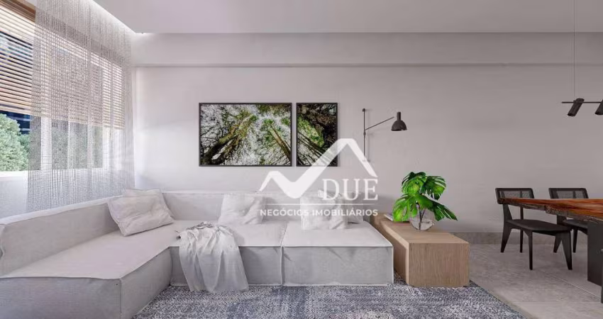 Apartamento com 2 dormitórios à venda, 90 m² por R$ 1.400.000,00 - Ponta da Praia - Santos/SP