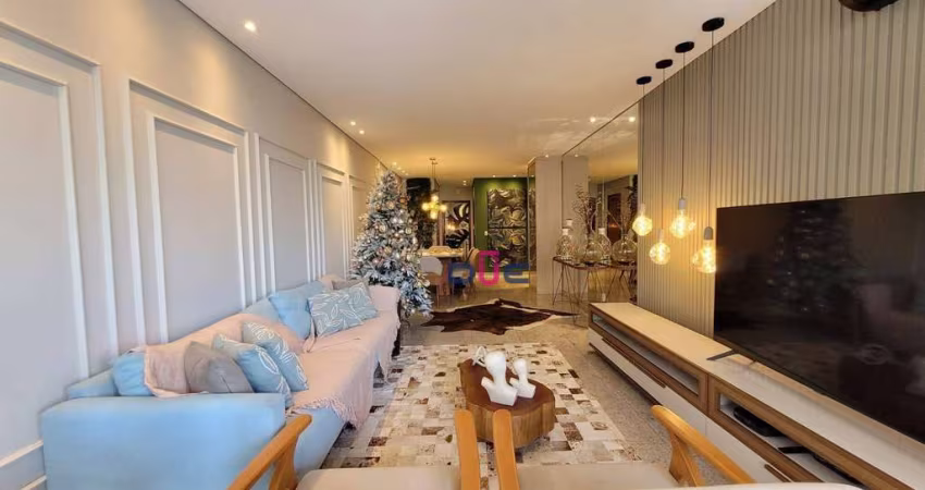 Apartamento com 3 dormitórios à venda, 160 m² por R$ 1.390.000,00 - Pompéia - Santos/SP