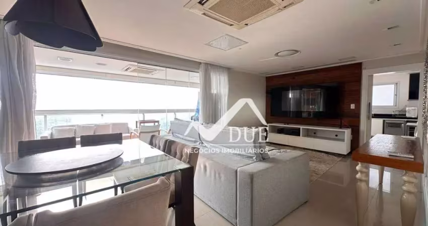Apartamento porteira fechada  com 3 dormitórios à venda, 191 m² por r$ 2.990.000 - embaré - santos/sp