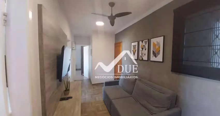 Apartamento com 2 dormitórios à venda, 55 m² por r$ 340.000,00 - campo grande - santos/sp