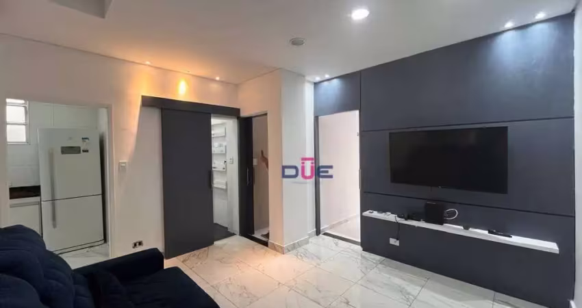 Apartamento com 2 dormitórios à venda, 57 m² por r$ 470.000,00 - boqueirão - santos/sp