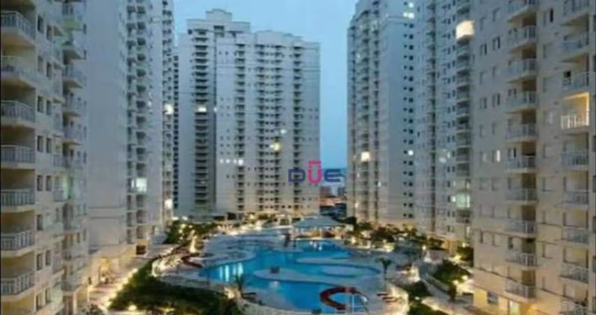 OPORTUNIDADE! Apartamento no Acquaplay Home &amp; Resorte com 2 dormitórios sendo 1 suite, todo planejado e climatizado.