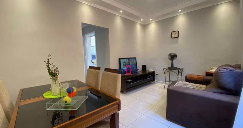 Apartamento com 1 dormitório à venda, 55 m² por R$ 370.000,00 - Aparecida - Santos/SP