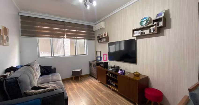 Apartamento com 2 dormitórios à venda, 79 m² por R$ 490.000,00 - Embaré - Santos/SP