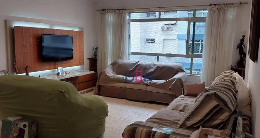 Apartamento 3 dorm/ 1 suíte/ 2 vagas - à venda, 153 m² por R$ 955.000 - Ponta da Praia - Santos/SP
