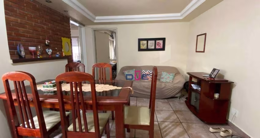 Apartamento com 2 dormitórios à venda, 56 m² por R$ 451.000,00 - Gonzaga - Santos/SP