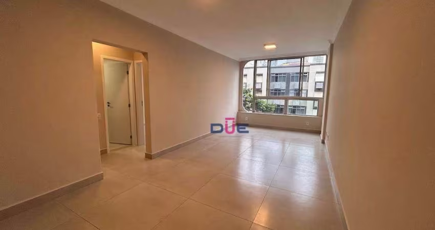 Apartamento com 2 dormitórios à venda, 72 m² por R$ 655.000,00 - Aparecida - Santos/SP