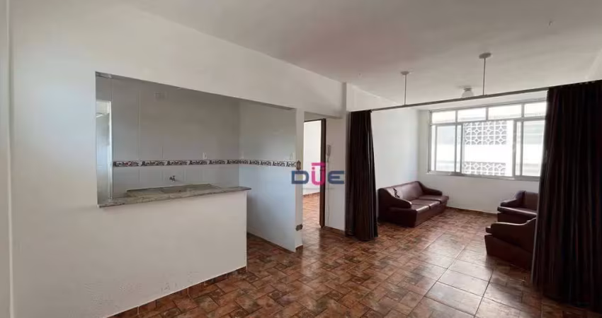 Apartamento com 1 dormitório à venda, 57 m² por R$ 390.000 - Boqueirão - Santos/SP