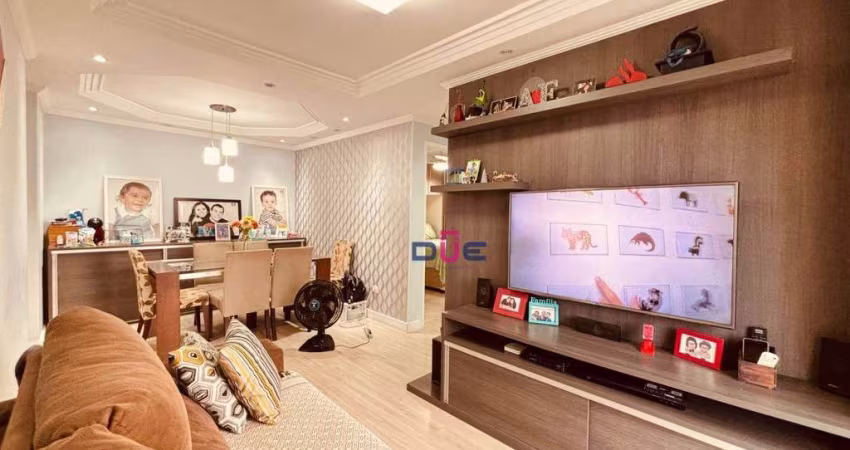 Apartamento com 2 dormitórios à venda, 54 m² por R$ 318.000 - Morro Nova Cintra - Santos/SP