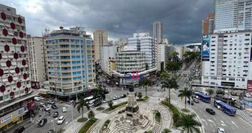 Apartamento Icônico com 2 suítes à venda, 168 m² por R$ 742.000 - Gonzaga - Santos/SP