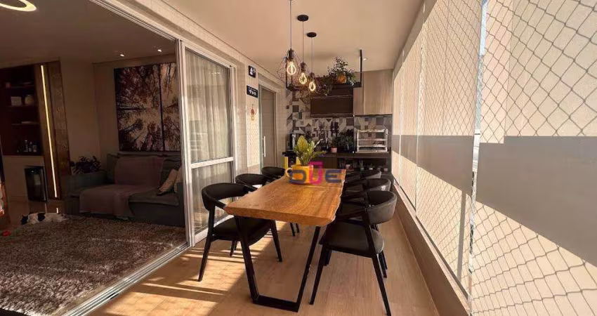 Apartamento com 3 dormitórios à venda, 125 m² por R$ 1.950.000,00 - Embaré - Santos/SP