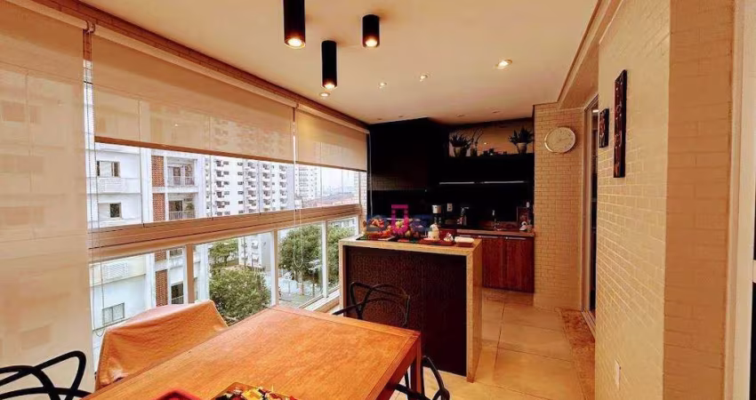 Apartamento com 4 dormitórios à venda, 189 m² por R$ 2.200.000,00 - Ponta da Praia - Santos/SP