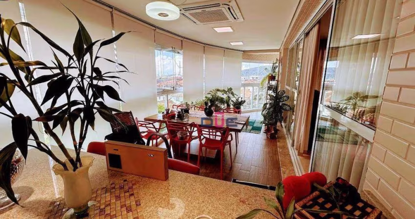 Apartamento com 4 dormitórios à venda, 189 m² por R$ 2.300.000,00 - Boqueirão - Santos/SP