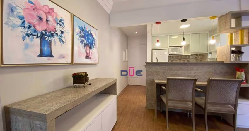 Apartamento com 1 dormitório para alugar, 56 m² por R$ 5.400,00/mês - Boqueirão - Santos/SP