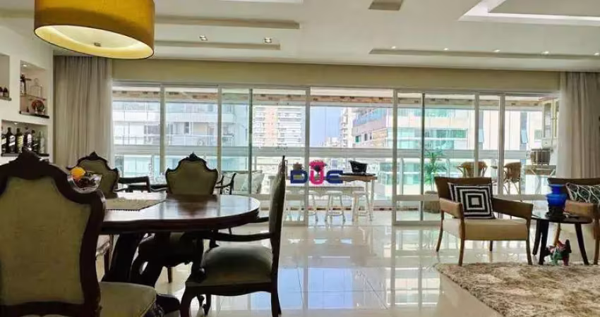 Apartamento com 4 dormitórios à venda, 191 m² por R$ 2.300.000 - Gonzaga - Santos/SP