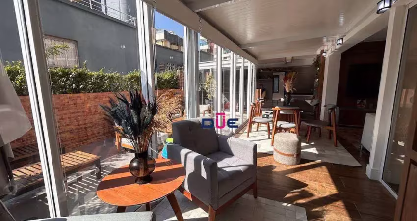 Apartamento com 3 dormitórios à venda, 185 m² por r$ 2.600.000,00 - gonzaga - santos/sp