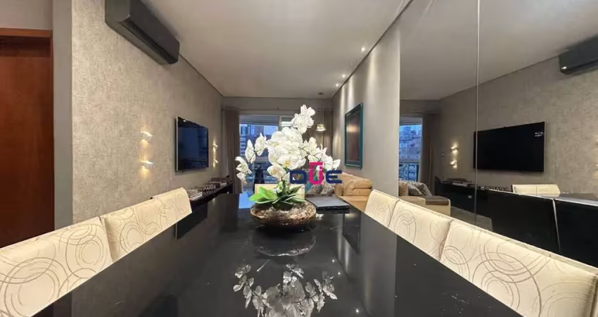 Apartamento com 2 dormitórios à venda, 128 m² por r$ 1.870.000 - boqueirão - santos/sp