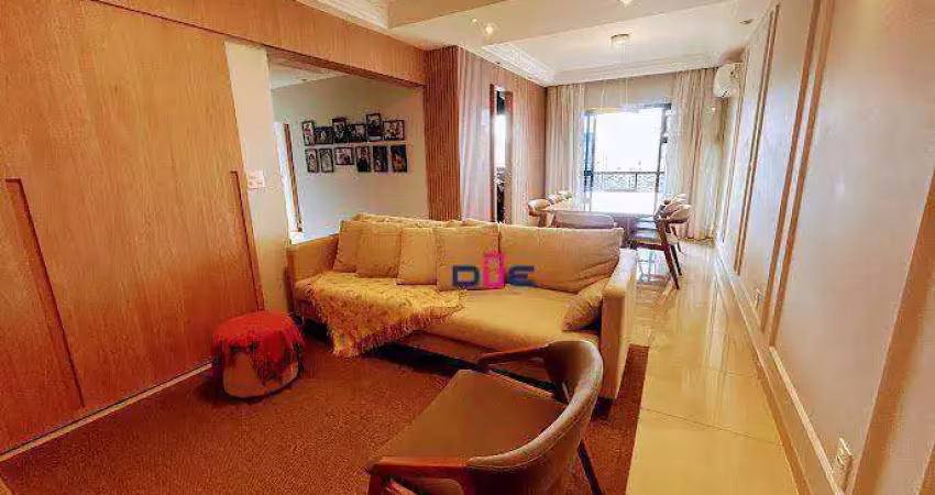 Cobertura com 4 dormitórios à venda, 220 m² por r$ 1.900.000 - boqueirão - santos/sp