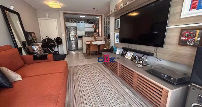 Apartamento com 2 dormitórios à venda, 84 m² por r$ 960.000,00 - embaré - santos/sp