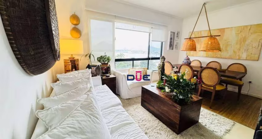 Apartamento com 2 dormitórios à venda, 90 m² por r$ 950.000 - ponta da praia - santos/sp