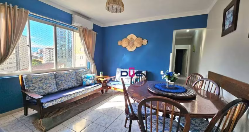 Apartamento 2 quartos, 1 vaga demarcada - gonzaga - santos - sp