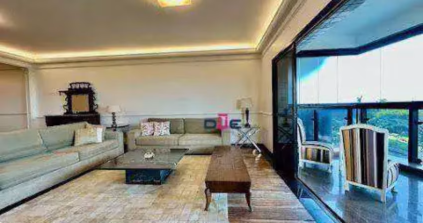 Apartamento com 3 dormitórios, 252 m² - venda por r$ 3.000.000 ou aluguel por r$ 17.419/mês - josé menino - santos/sp