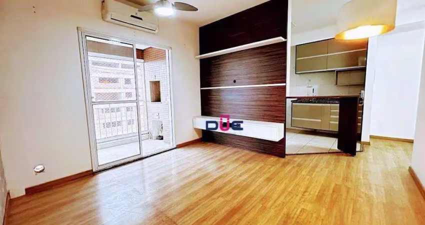 Apartamento com 2 dormitórios à venda, 68 m² por r$ 550.000 - estuário - santos/sp