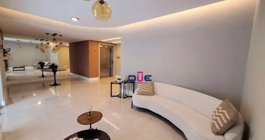 Apartamento com 2 dormitórios para alugar, 64 m² por r$ 6.700,00/mês - boqueirão - santos/sp