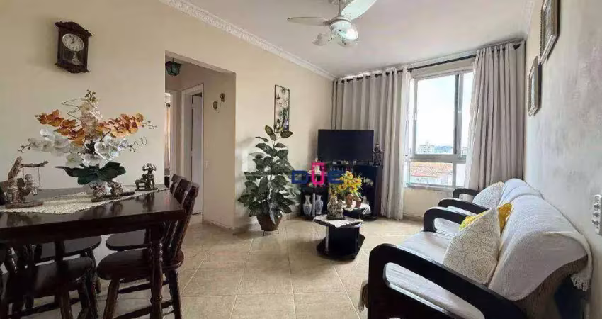 Apartamento com 2 dormitórios à venda, 72 m² por r$ 459.000,00 - embaré - santos/sp