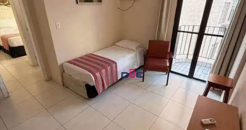 Flat mobiliado à venda no gonzaga – 1 dormitório, 36m², localização privilegiada!
