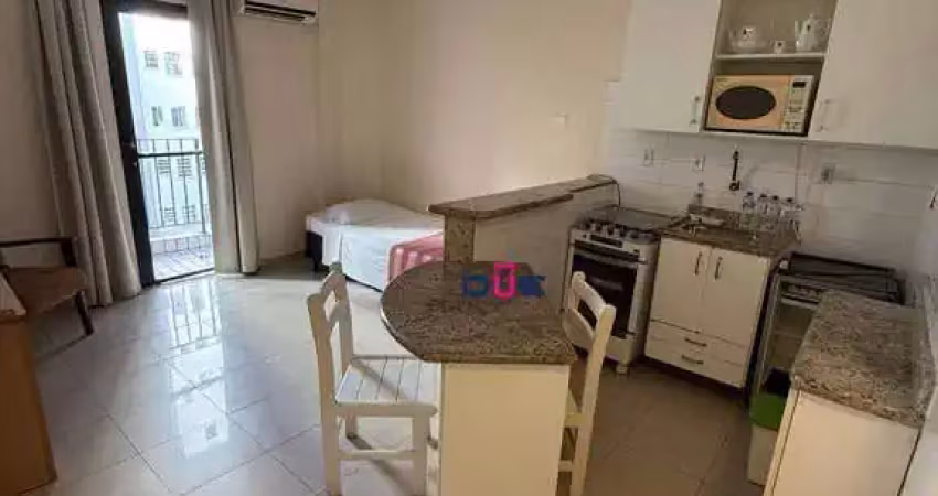 Flat mobiliado à venda no gonzaga – 1 dormitório, 41m², localização privilegiada