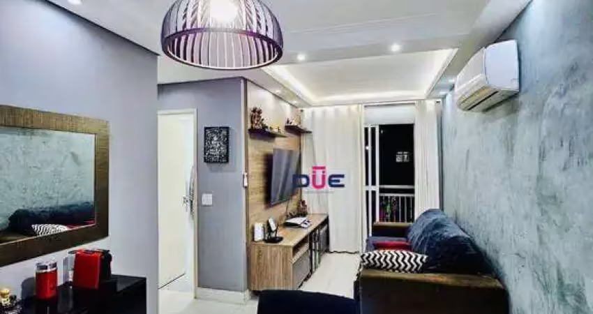 Apartamento com 2 dormitórios à venda, 59 m² por r$ 320.000,00 - morro de nova cintra - santos/sp