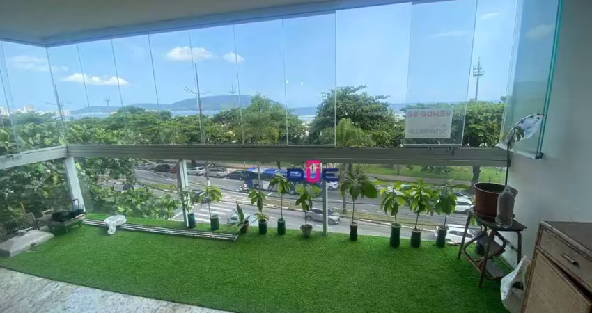 Apartamento com 3 dormitórios à venda, 138 m² por r$ 1.200.000 - gonzaga - santos/sp