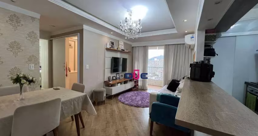 Apartamento com 2 quartos à venda, 67 m² por r$ 620.000 - encruzilhada - santos/sp