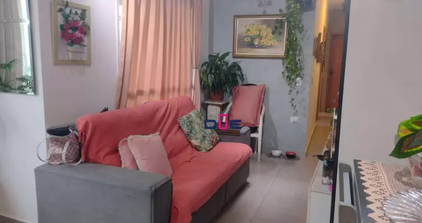 Apartamento com 2 dormitórios com suíte e 1 vaga demarcada - campo grande - santos/sp