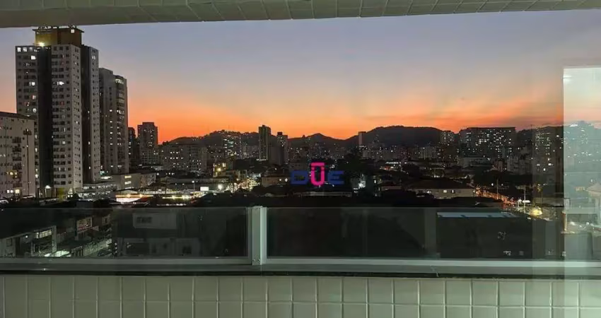 Apartamento com 1 dormitório à venda, 49 m² por r$ 420.000 - macuco - santos/sp